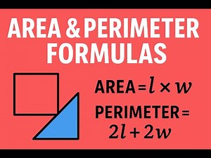 Area & Perimeter Made Easy | Rectangles, Triangles & Polygons Explained