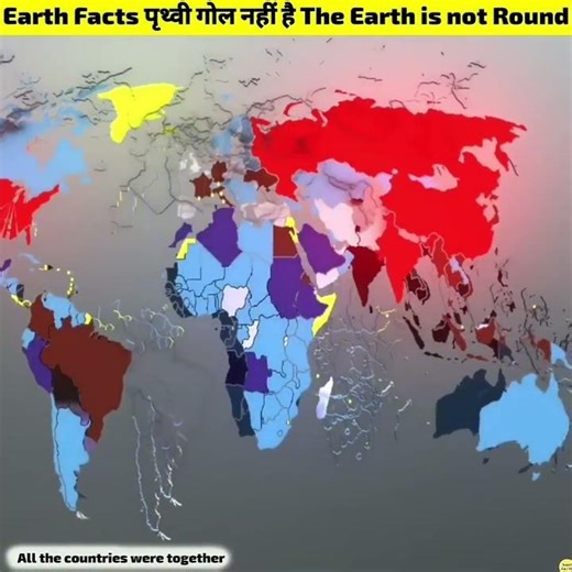 The Earth is not spherical #world_fact #facts