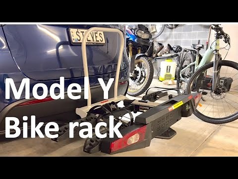 Tesla Model Y - Yakima FoldClick2 e-bike rack