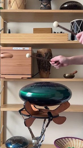 Discover the healing power of the tongue drum! ✨🥁