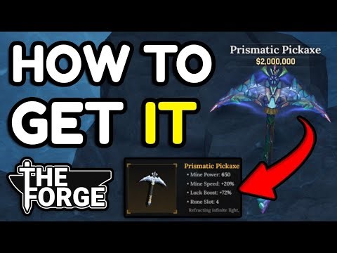 Prismatic Pickaxe *SECRET* Location | The Forge XMAS Update!