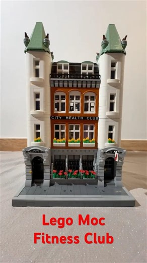 Lego Modular Moc Fitness Club