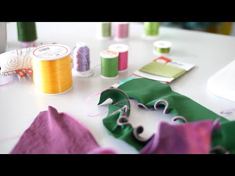 How to sew in cords with the BERNINA Cording Foot