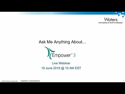 Empower Tips Webinar | Ask Me Anything About Peak Detection and Integration in Empower Software