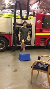 Every year firefighters are subject to an annual fitness test called the Chester step test. This gives us our Vo2 max, we must reach a minimum of 42 to be able to carry out operational duties. (The pace does get quicker)😂 tonight was Warminsters turn. #dwfirerescue #fitnesstest #DWFire #readywhenyouneedus 🏃‍♀️😅🚒 | Warminster Fire Station