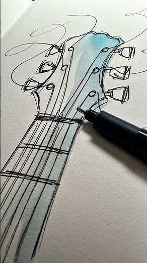 Enhance your drawings with minimal color – simple tips for greater impact #learntodraw #drawing