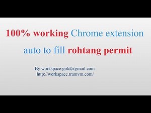 100% working auto filling captcha Fastly Apply Permits Online Rohtang Pass