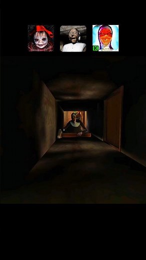 The Creepy Granny 💀 x Granny x Evil Nun | Who Is Most Scary #shorts