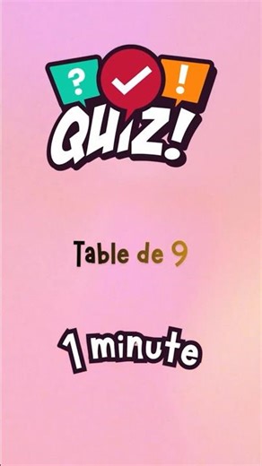 La Table de 9 Va Te Surprendre 🤯🔥 | Multiplications Faciles !