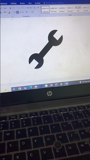 Insert Quickly Wrench 🔧 Symbol In 2 Seconds | MS Word Trick & Hack