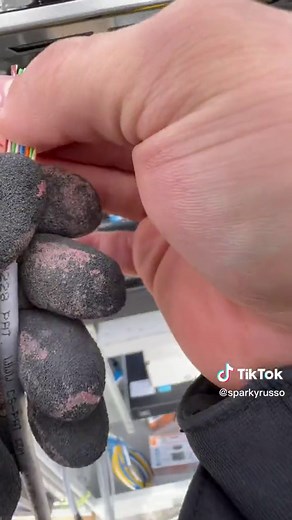 At the Side-Job Today I learned how to setup a CAT5e low voltage cable we ran for 5 security cameras at the CBX parking lot and i wanted to show you guys the process🤌🏻 pretty cool learning new things everyday 🦾 Got to use the @klein_tools Pass-Thru strippers they work great! - - - #sandiego #sparkylife #electrician #constructionworker #construction #mexican #sparky #bluecollarlife #bluecollar #sd #tools #cooltools #milwaukee #oxtools #kleintools #klein #milwaukeetools @liftsafety @knipex_offi