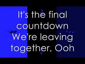 Europe - The Final Countdown (Lyrics)