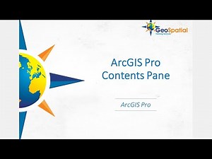 ArcGIS Pro Contents Pane