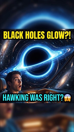 What If You Could See Hawking Radiation? ⚫✨