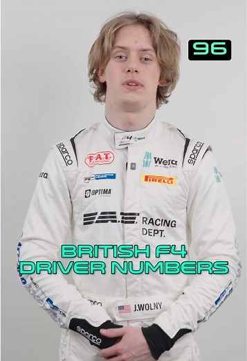 British F4 2026 Car Numbers: Lucky, Personal & Team Picks