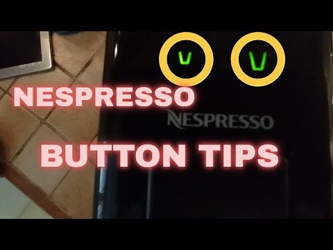 Understanding the Nespresso Coffee Machine Buttons (Three Modes)