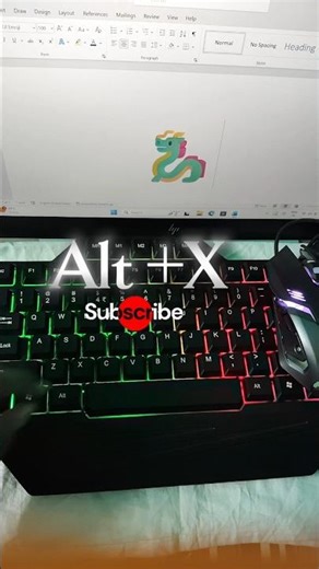 🎬 How To Ms Word ⌨️Snake New Trick😋 Unlock🇮🇳#viralvideo #shorts #shortsfeed #like #laptop #facts