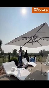 PURPLE LEAF 10 ft. Square Sunbrella Double Top Outdoor Aluminum 360° Rotation Cantilever Patio Umbrella in Cast Slate ZP4DHS10SBGY