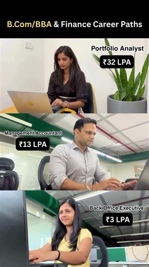From ₹3 LPA to ₹32 LPA: Finance Career Growth After B.Com/BBA