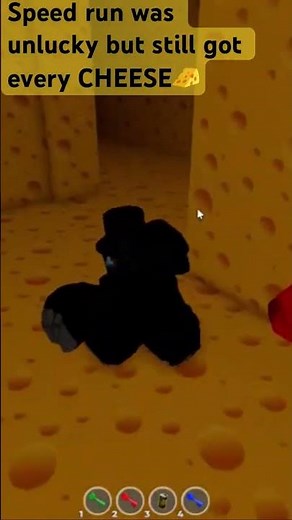 Easiest Way to beat Cheese Escape Horror -SpeedRun🧀 #roblox #horrorgaming #speedrun #walkthrough