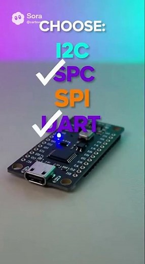 I2C vs SPI vs UART Explained | Microcontroller Communication Protocols Compared