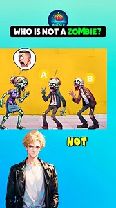 who is not a zombie? #riddleforhteday #foryoupage #fyppp #riddle #foryoupages #reels #trending #viralvideo #riddles #fyp @topfans RIDDLES AND ANSWERS | WNM