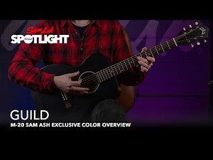 GUILD M-20 in Satin Black (Sam Ash Exclusive) Overview