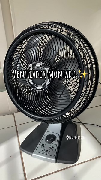 Como Montar um Ventilador Arno e Combater o Calor