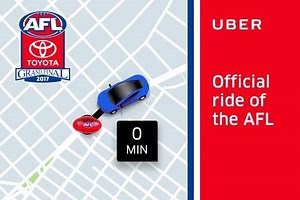 33K views · 56 reactions | Uber is the official ride of the AFL. From first bounce to last round, let Uber take you there this Grand Final weekend. Find out more at t.uber.com/AFL-GF #AFLGF #weflyasone #gotiges | Uber | Facebook