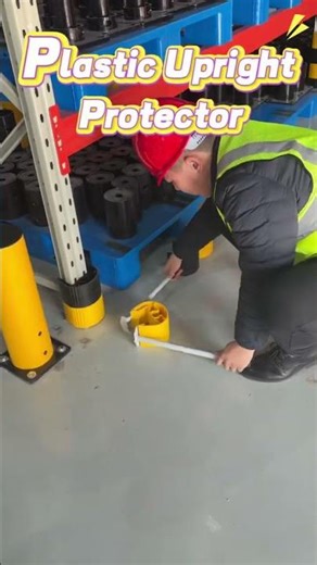 Plastic Upright Protector Installation Process