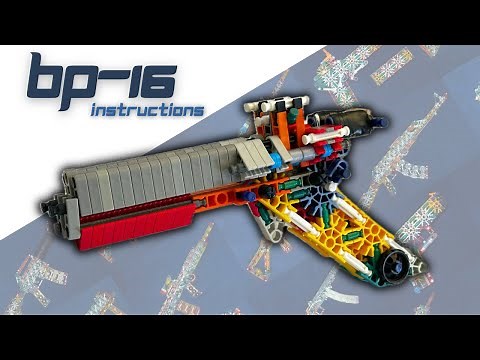 K'NEX BP-16 | burst pistol | gun instructions