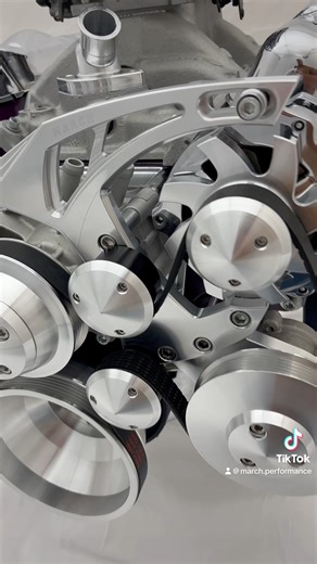 All Inclusive Style Track serpentine system for Small Block Chrysler engines #smallblock #engineswap | March Performance