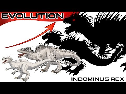 The Ultimate INDOMINUS REX: Hybrid Evolution & More | Jurassic World Fanart | Maxxive Jumpo