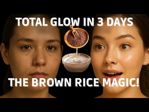 Unbelievable Skin Glow: 3 Days with Brown Rice Face Pack!