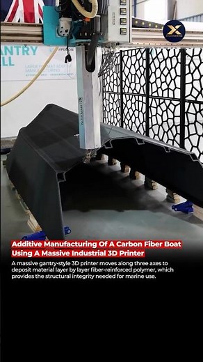 3D Printing a Full-Scale Carbon Fiber Boat