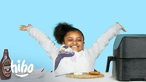 68K views · 417 reactions | Kids try different air fryer foods! | HiHo | Facebook