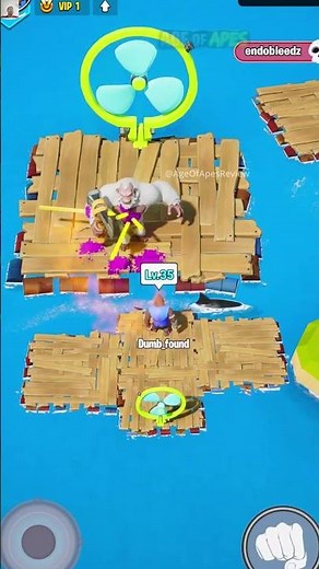 Age of Apes Ads Review New Level 🍌🐵Boss Encounter #games #gaming #funny