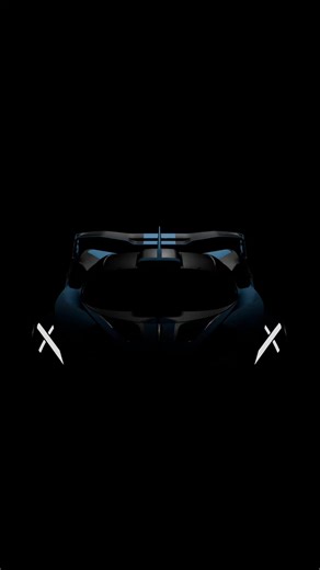 Bugatti Bolide in the void #bugatti #cars #render #3d #fyp
