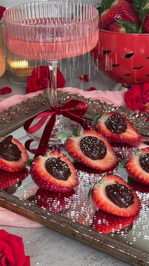 Unique Valentine’s Treats: Chocolate Strawberry Hummus