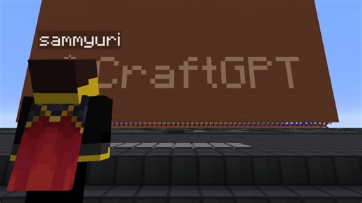 CraftGPT? YouTuber cria inteligência artificial dentro de Minecraft utilizando blocos de redstone