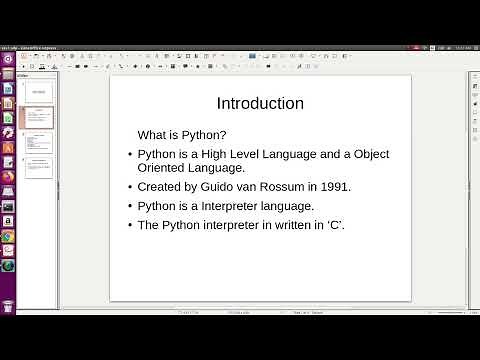 01_01: Introduction to Python