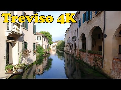 Treviso, Italy Walking tour [4K].