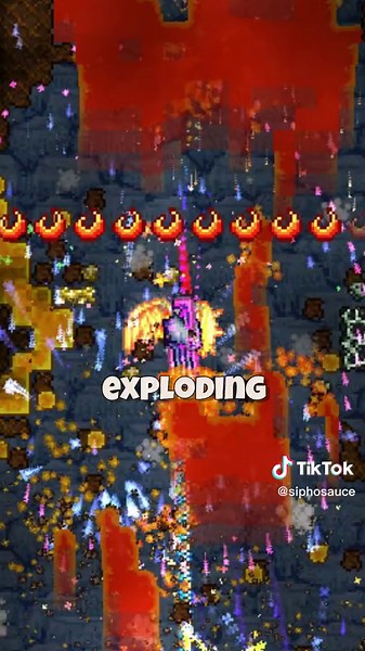 Terraria World Destruction - Celebratory Missiles and Rocket Adventures