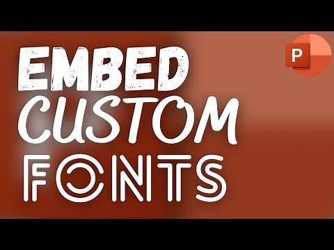 How to embed fonts within a PowerPoint presentation - PowerPoint for Mac