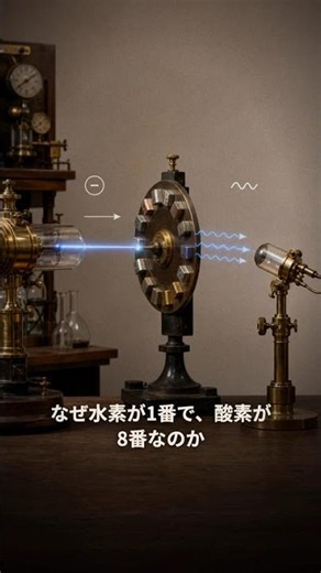 X線の周波数を測るだけで元素が何番目かわかった——周期表の番号の正体｜30秒物理