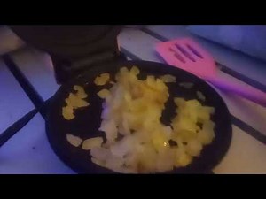 cooking in my mini dash skillet