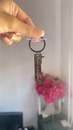 Custom Engraved Stainless Steel Keychains