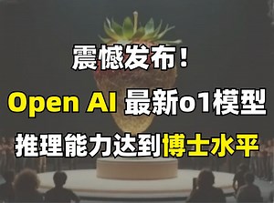 OpenAI 最新 o1 模型震撼发布！国内也能使用！具有更强的推理和编程能力，完整解读模型特点，，看看它比GPT-4o强多少！