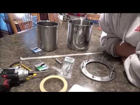 1/3 $25 Diy How To Stainless Steel Wood Pellet Gasifier Stove Cheap Easy Portable Just Put Together.