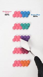 Sand Sand Sand | Color Mixing: 💗 + 🌈 Colors — Which Combo Completes the Polyhex Puzzle? 🧩✨ #colormixing #asmr #satisfying #quiz | Instagram